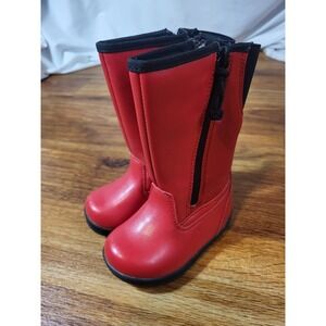 Billy Brand Childrens Red Rain Boots Size 6